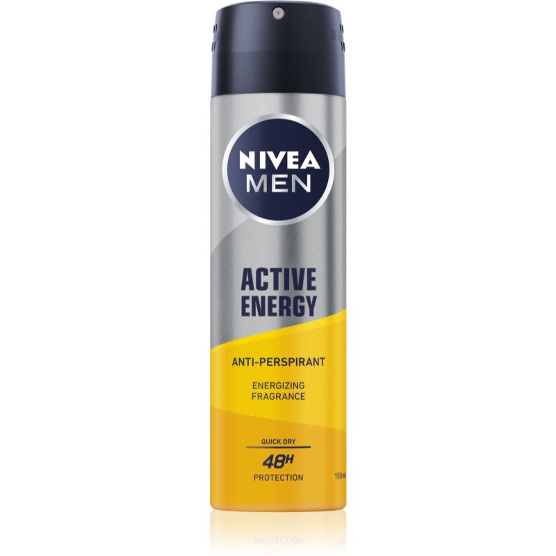 Nivea Men Active Energy антиперспірант спрей для чоловіків 150 мл