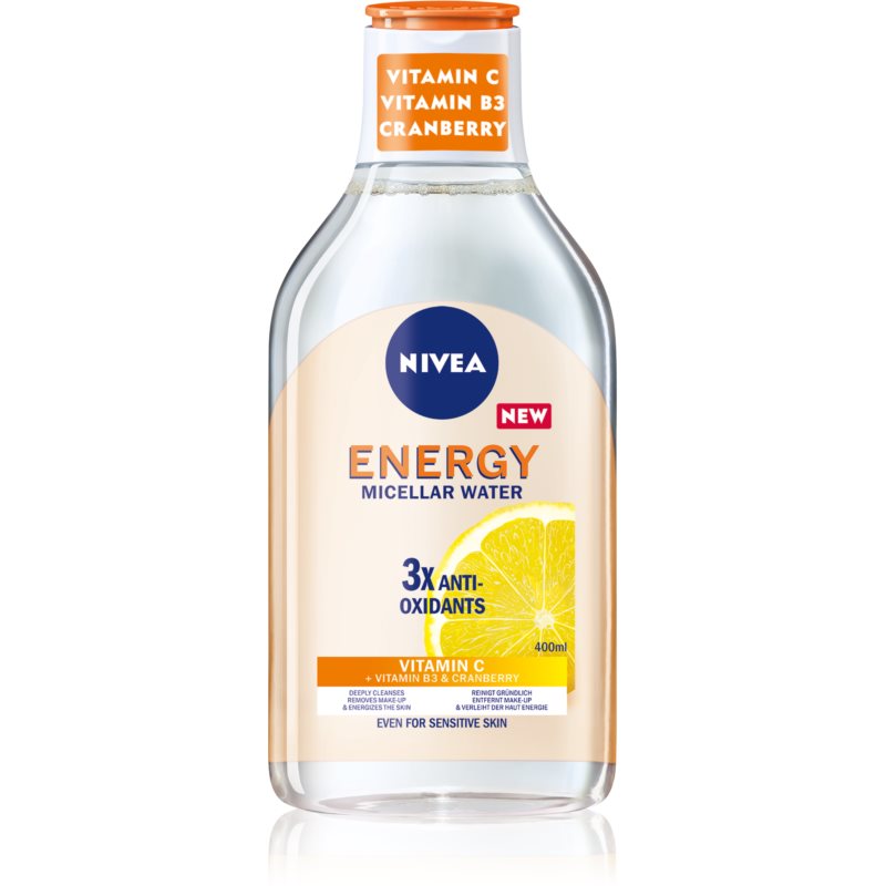 Nivea Energy eau micellaire rafraîchissante à la vitamine C 400 ml female