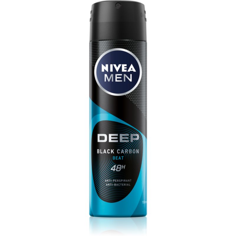 Nivea Men Deep Beat antiperspirant u spreju za muškarce 150 ml