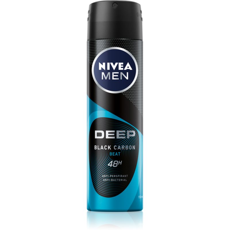 Nivea Men Deep Beat Antiperspirant Spray For Men 150 Ml