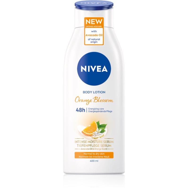 Nivea Orange Blossom nourishing moisturising body lotion 400 ml
