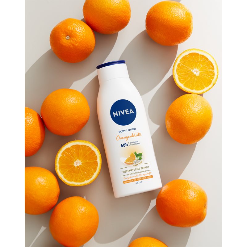 Nivea Orange Blossom поживне зволожуюче молочко для тіла 400 мл