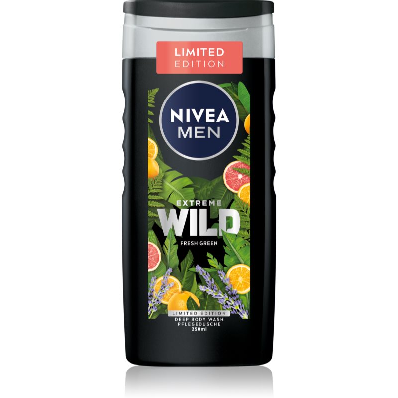 Nivea Men Extreme Wild Fresh Green Refreshing Shower Gel 250 ml
