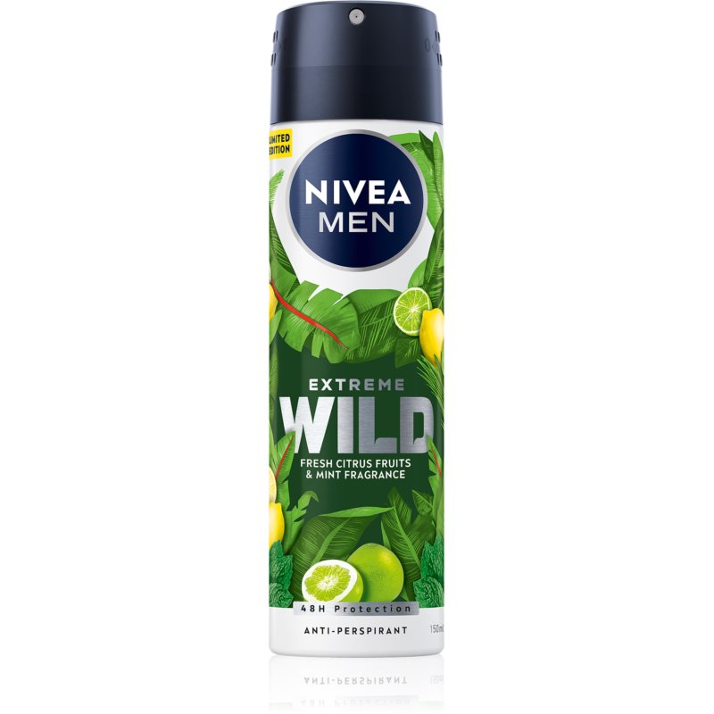Nivea Men Extreme Wild Fresh Citrus антиперспірант спрей 150 мл