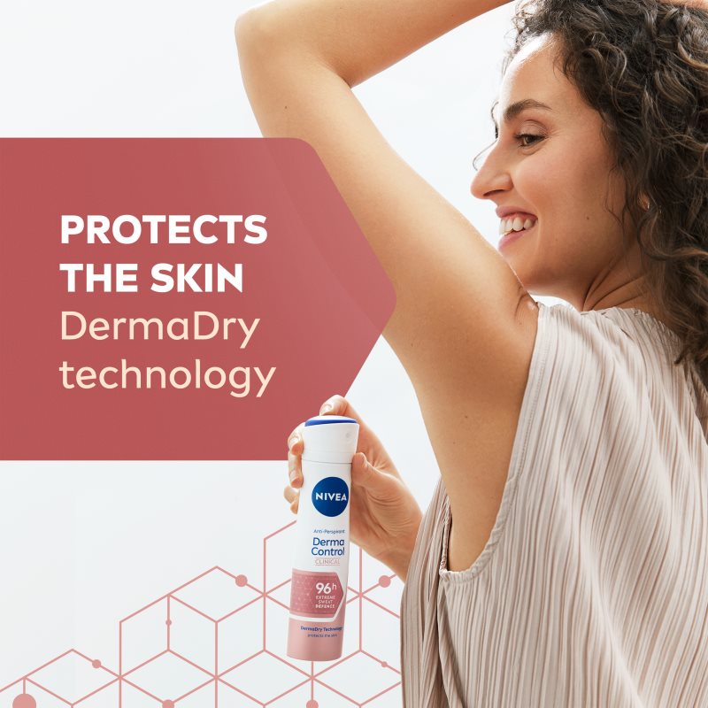 Nivea Derma Dry Control Antiperspirant Spray 150 Ml