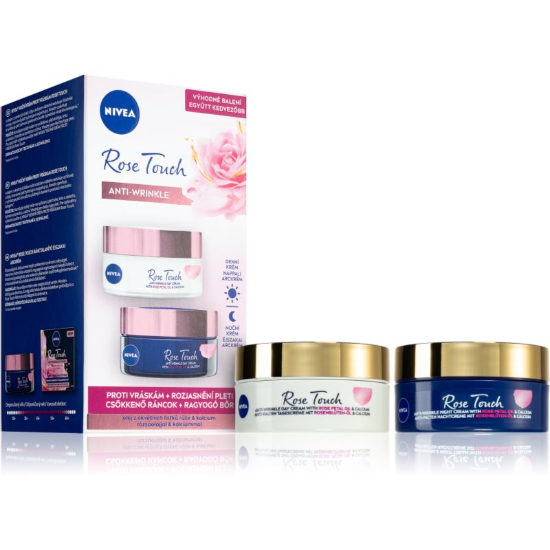 Nivea Rose Touch Economy Pack (with Anti-wrinkle Effect)