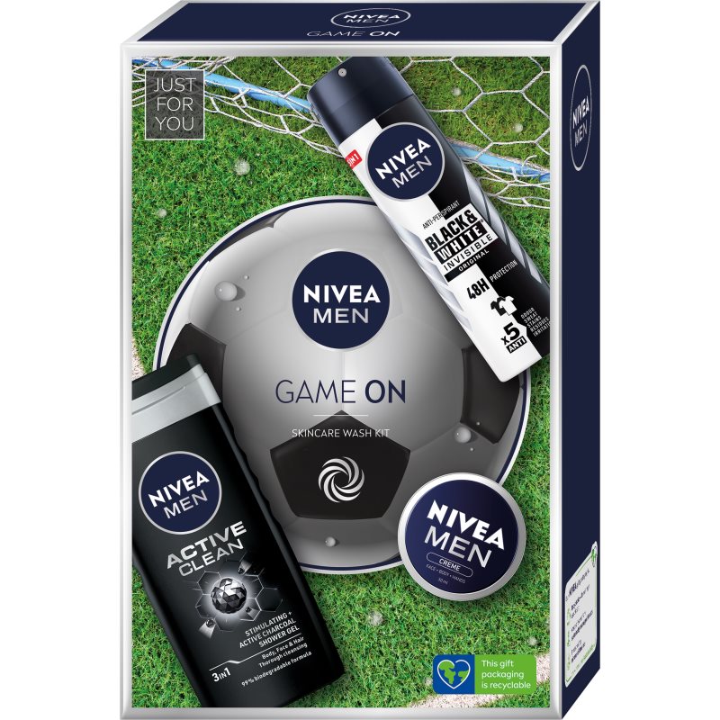 

Nivea GAME ON подарунковий набір (для тіла) для чоловіків