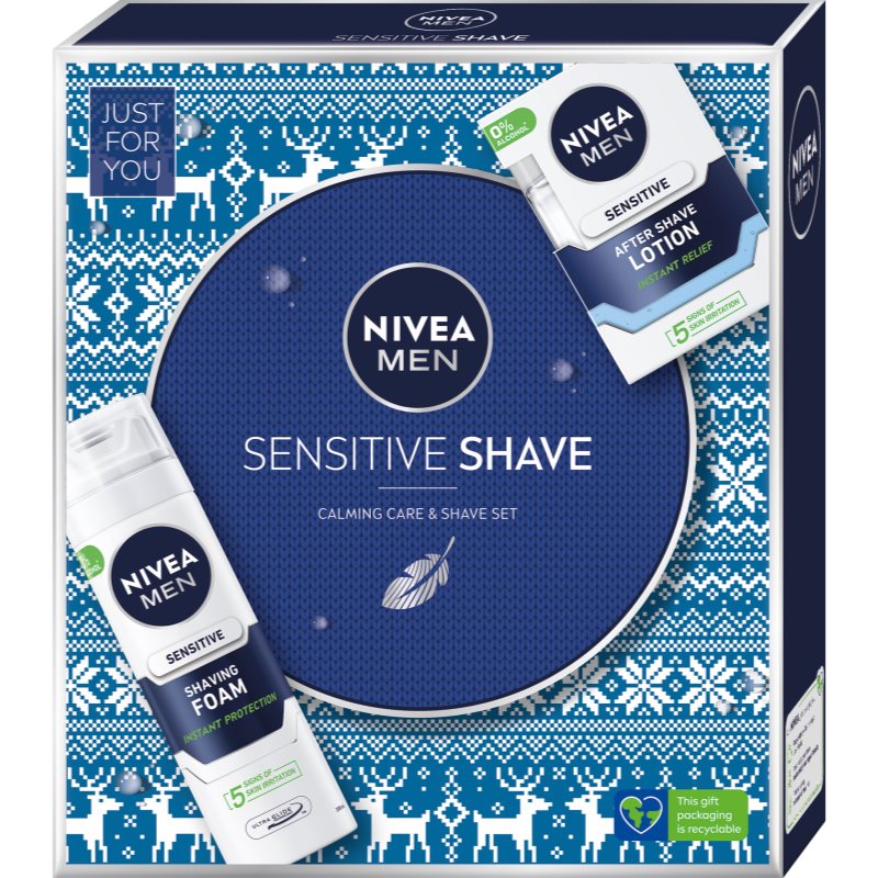 

Nivea Men Sensitive подарунковий набір (Для заспокоєння шкіри) для чоловіків