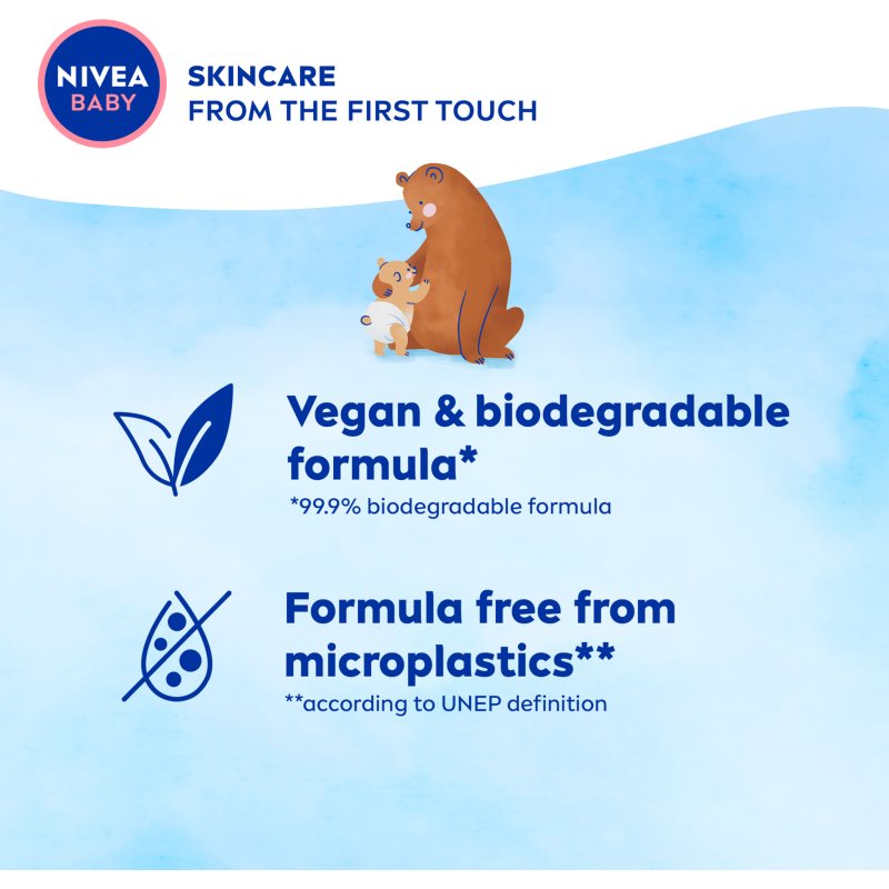 NIVEA BABY Crème Protectrice Pour Le Soin Quotidien Des Fesses De Bébé 100 Ml