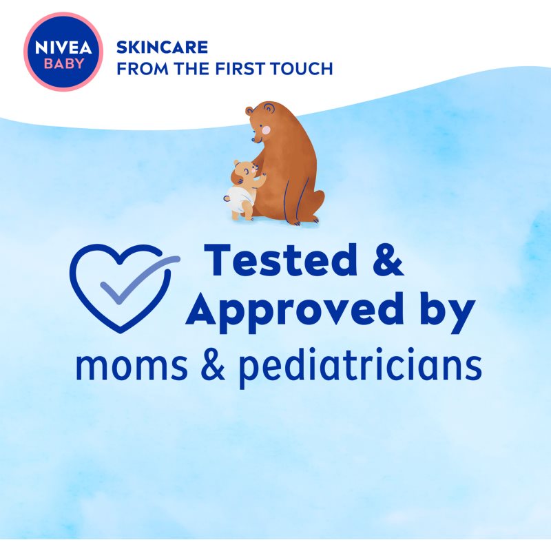 NIVEA BABY Crème Protectrice Pour Le Soin Quotidien Des Fesses De Bébé 100 Ml