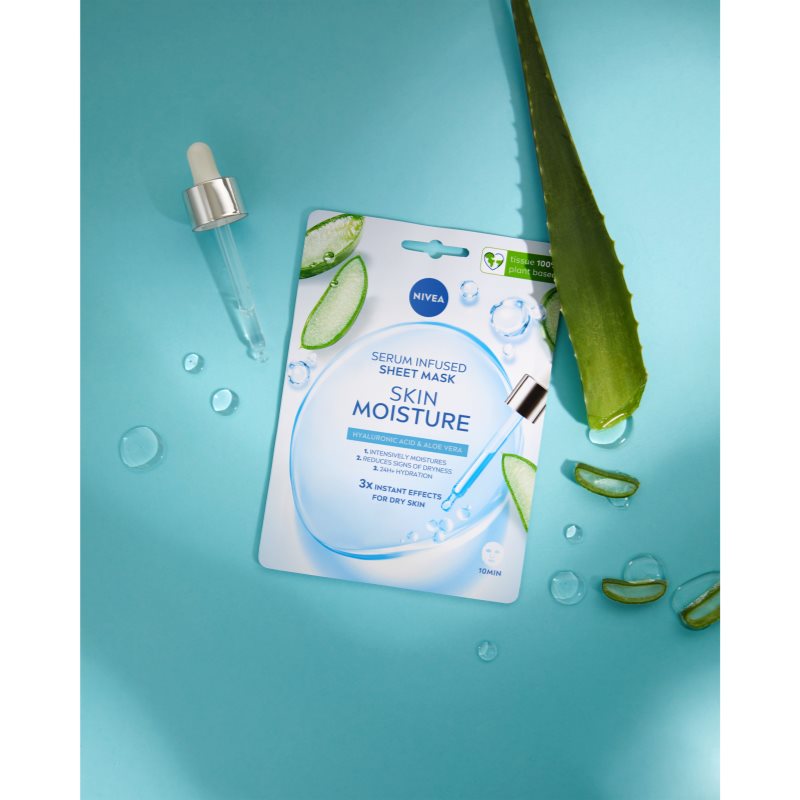 NIVEA Skin Moisture mascheraviso idratante in tessuto 1 pz