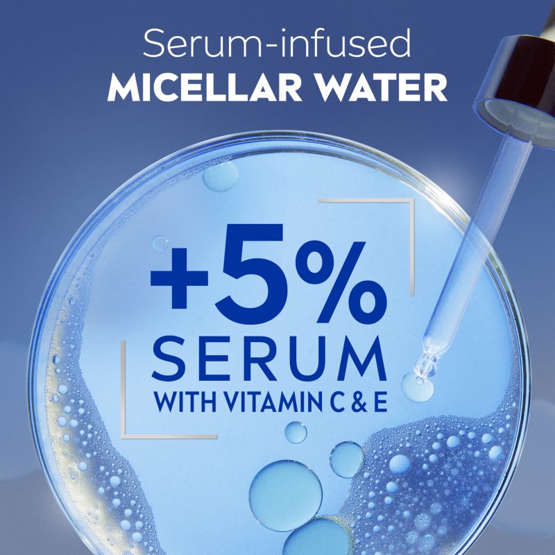 NIVEA Micellar Skin Glow acqua micellare detergente illuminante 400 ml