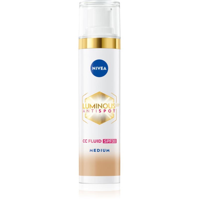 Nivea NIVEA Luminous 630 Anti Spot Uppljusande CC kräm SPF 30 Skugga Medium 40 ml female