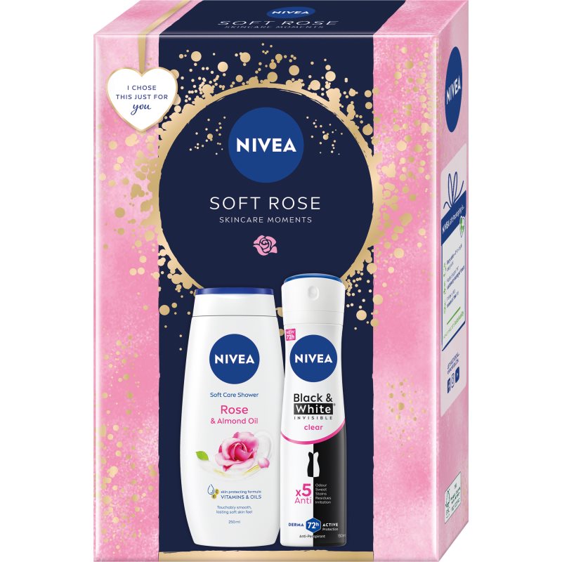 Nivea NIVEA Soft Rose coffret cadeau (corps) female