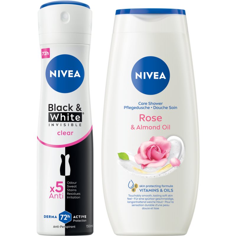 NIVEA Soft Rose gift set for the body