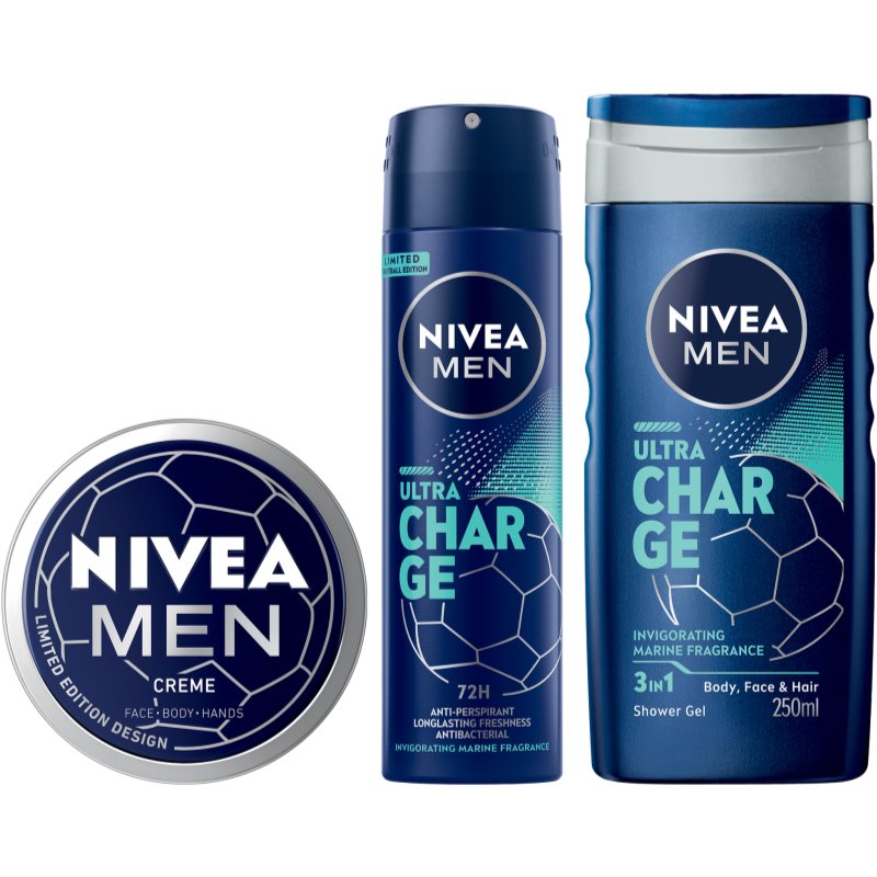 NIVEA MEN Feeling Game On gift set for men