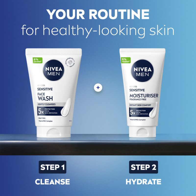 NIVEA MEN Sensitive čisticí gel pro muže 100 ml (obrázek 6)