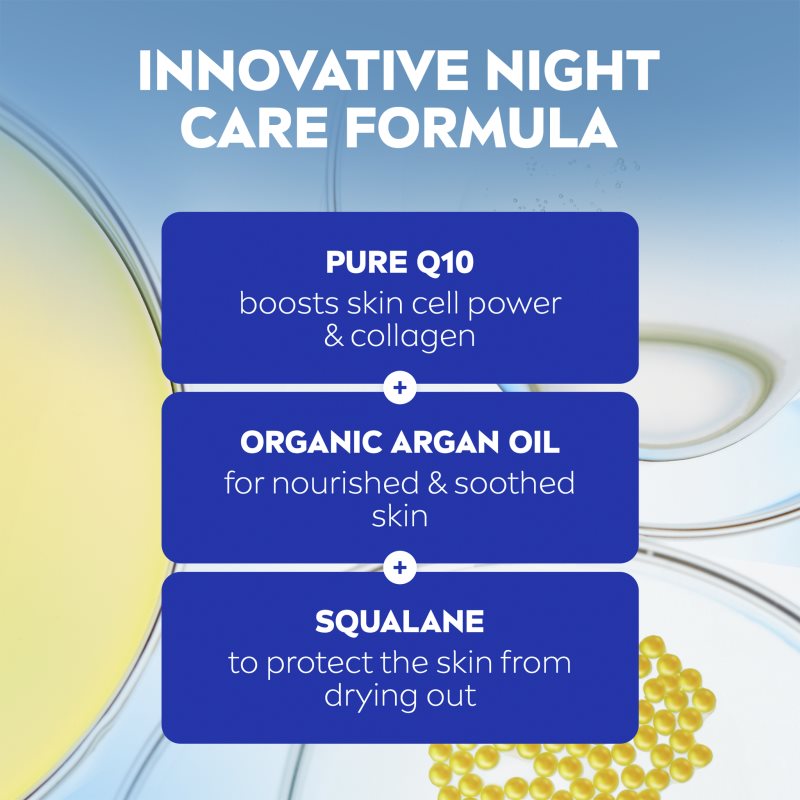 NIVEA Q10 Power výživný noční krém proti vráskám 50 ml (obrázek 4)