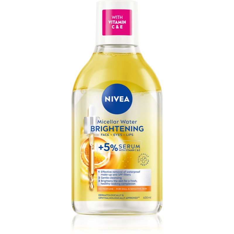 Nivea Skin Glow Rozjasňující dvoufázová micelární voda 400 ml