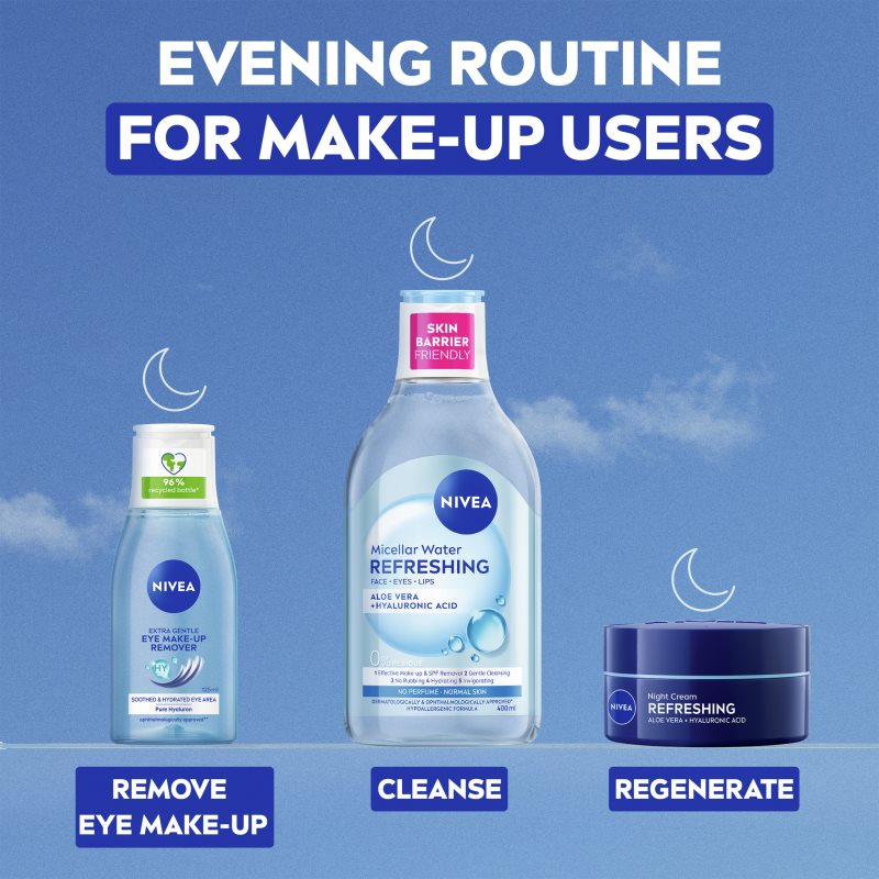 NIVEA Face Cleansing feiner Augen-Make-up-Entferner 125 ml (Bild 8)