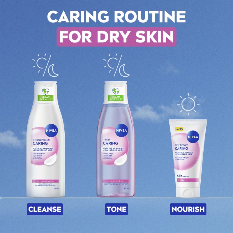 NIVEA Almond Oil Reinigungsmilch mit Mandelöl 200 ml (Bild 8)