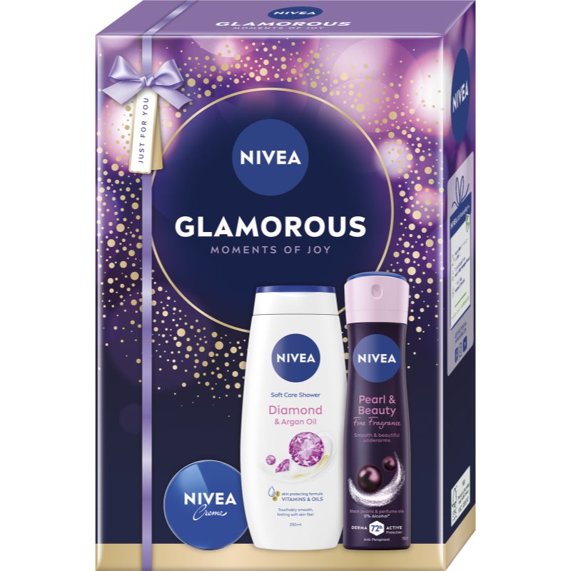 NIVEA Glamorous Moments of Joy dárková sada na tělo