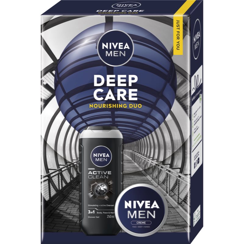 NIVEA MEN Deep Care dárková sada na tělo