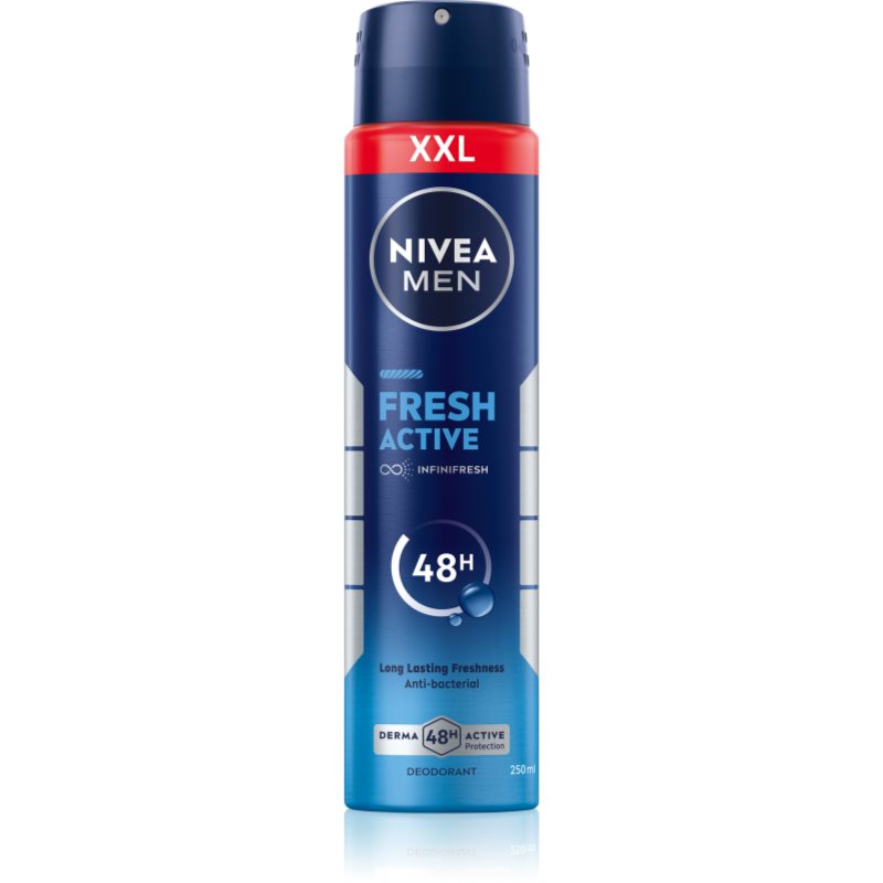 NIVEA MEN Fresh Active desodorante en spray 250 ml