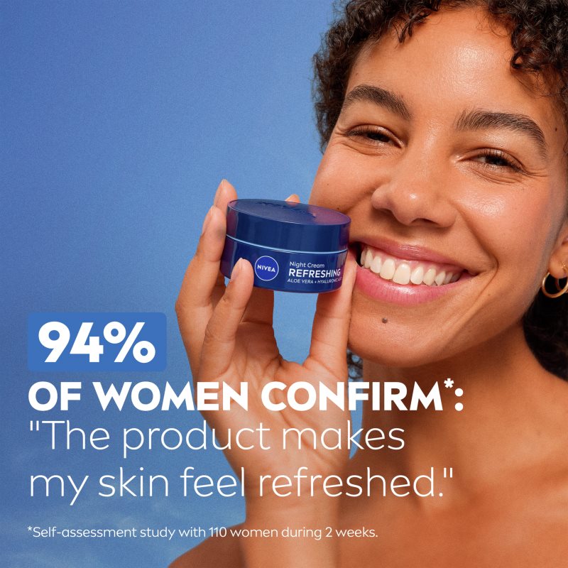 NIVEA 24 h Moisture regeneračný nočný krém 50 ml