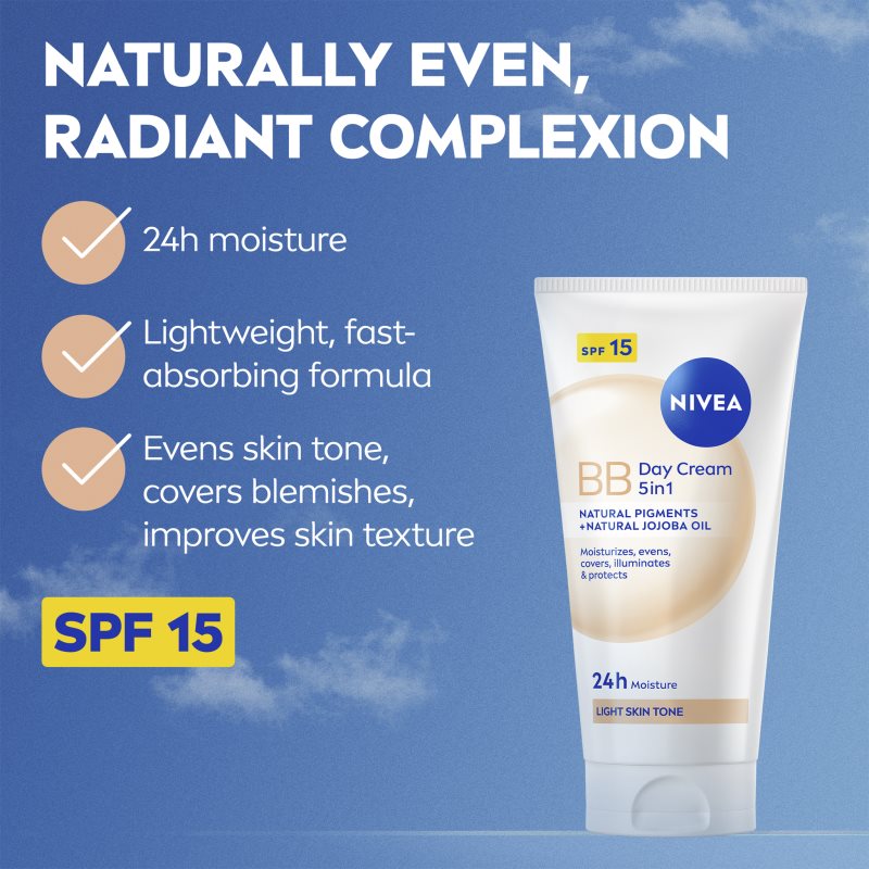 NIVEA BB Cream denný krém odtieň Light 50 ml