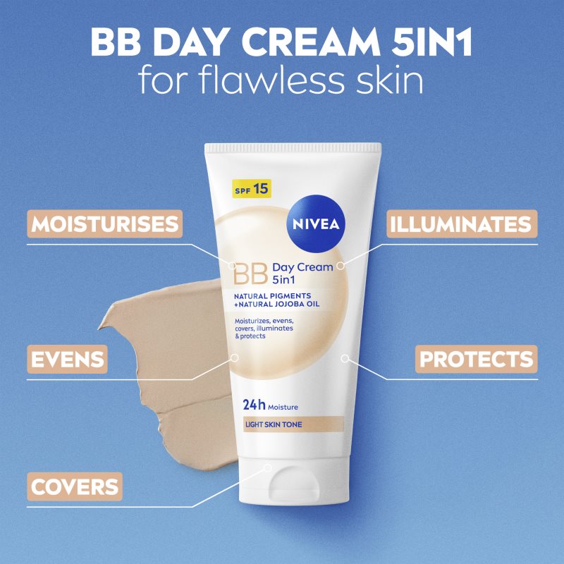 NIVEA BB Cream denný krém odtieň Light 50 ml