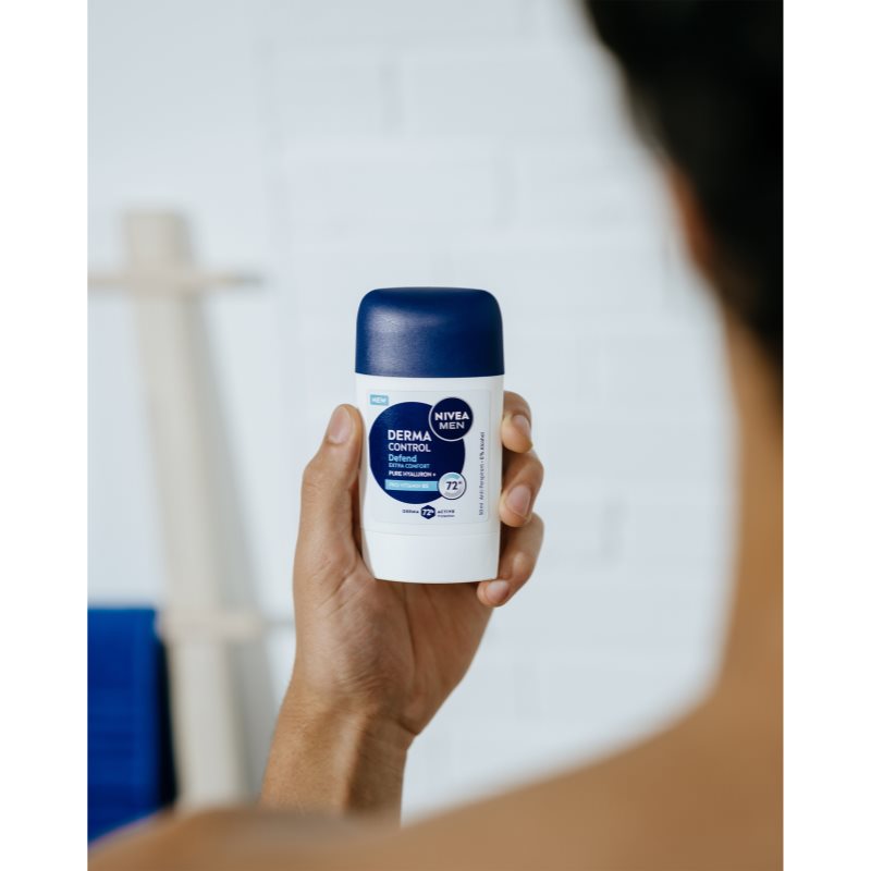 NIVEA MEN Derma Control Defend tuhý antiperspirant pro muže 50 ml (obrázek 4)