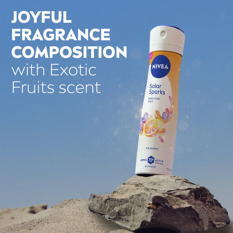 NIVEA Solar Sparks antiperspirant ve spreji 150 ml (obrázek 3)