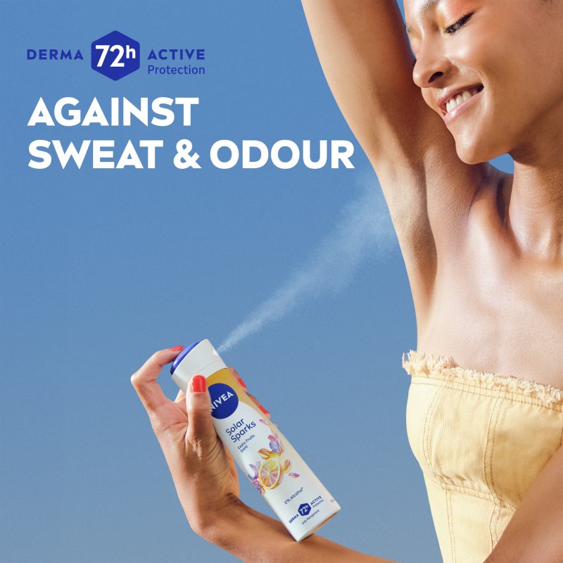NIVEA Solar Sparks antiperspirant ve spreji 150 ml (obrázek 4)