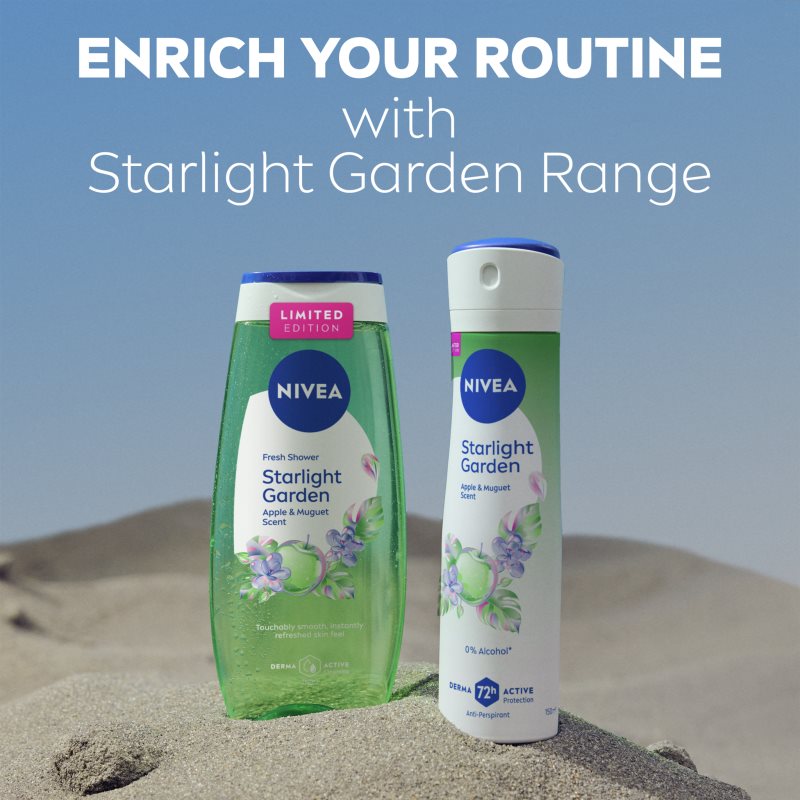NIVEA Starlight Garden antiperspirant ve spreji limitovaná edice 150 ml (obrázek 6)