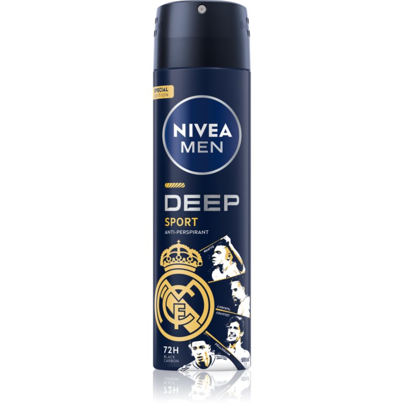 NIVEA MEN Real Madrid Antitranspirant-Spray limitierte Ausgabe 150 ml