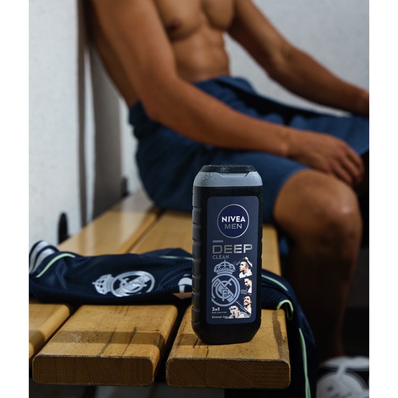 NIVEA MEN Real Madrid osvěžující sprchový gel 3 v 1 250 ml (obrázek 3)