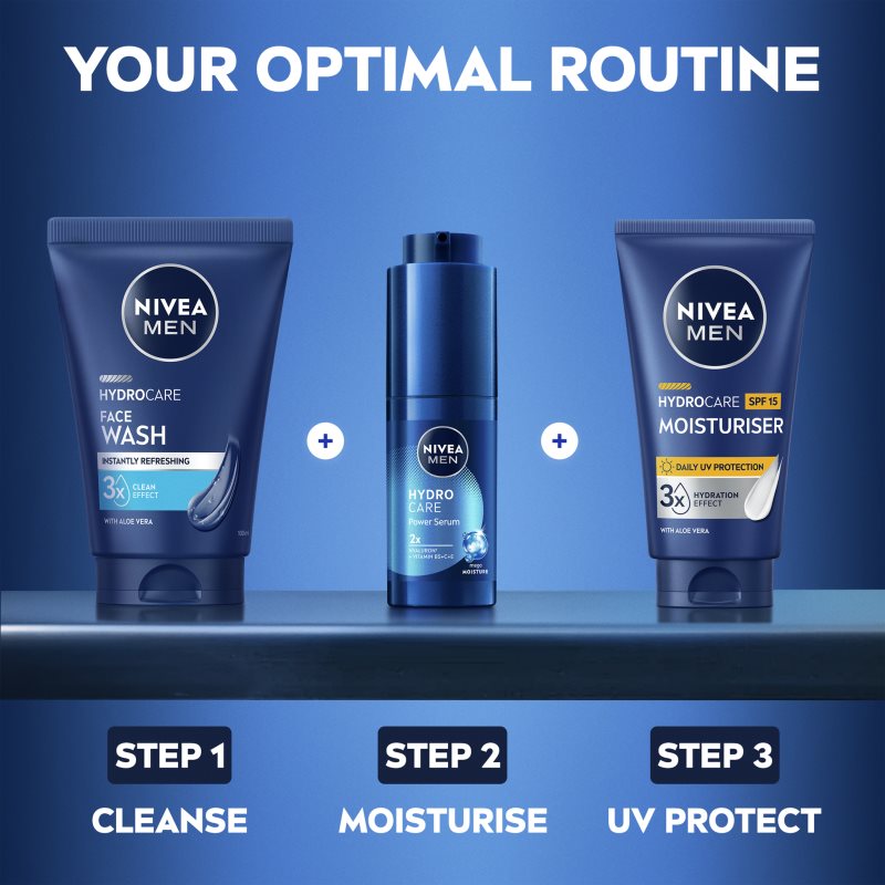 NIVEA MEN Hydrocare posilujúce sérum 30 ml