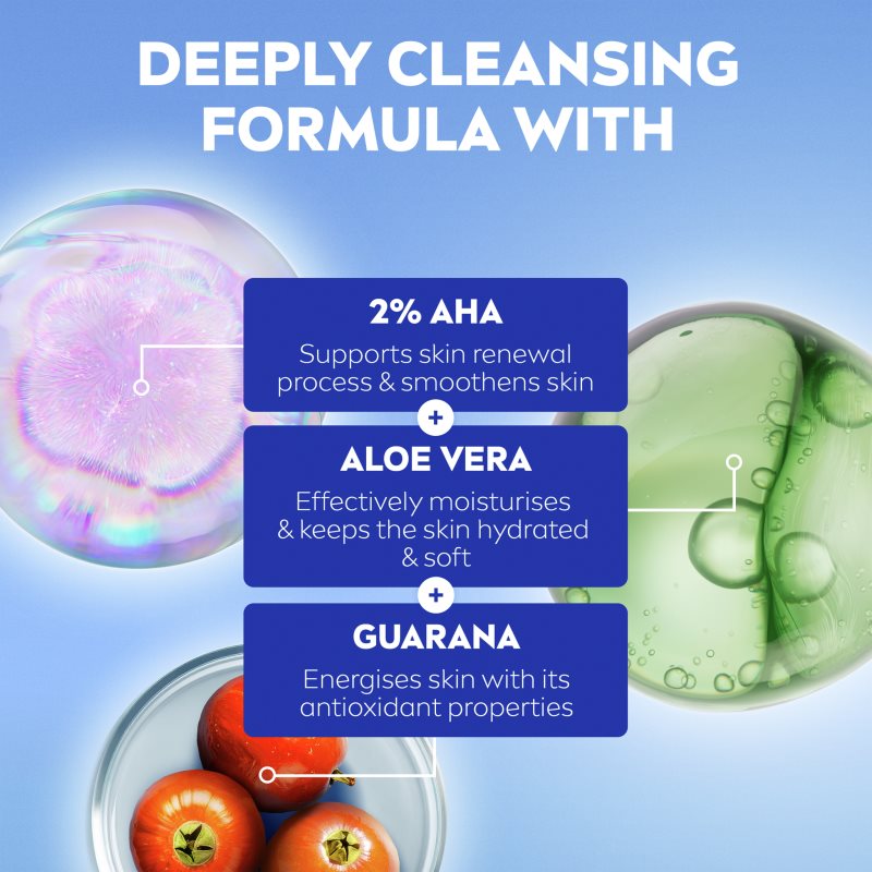 NIVEA Luminous Skin Glow čistiaci pleťový gél pre rozjasnenie pleti 150 ml (obrázok 4)