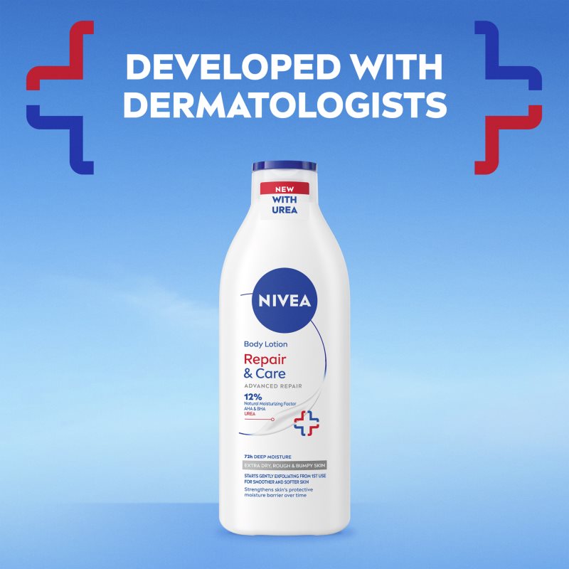 NIVEA Repair & Care Urea regeneračné telové mlieko pre veľmi suchú pokožku 400 ml (obrázok 8)