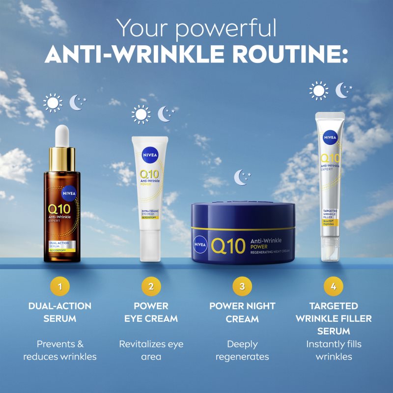 NIVEA Q10 Power spevňujúci nočný krém proti vráskam 50 ml (obrázok 7)