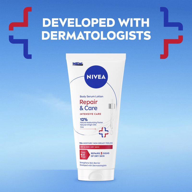 NIVEA Repair & Care telové sérum pre intenzívnu hydratáciu 200 ml (obrázok 7)