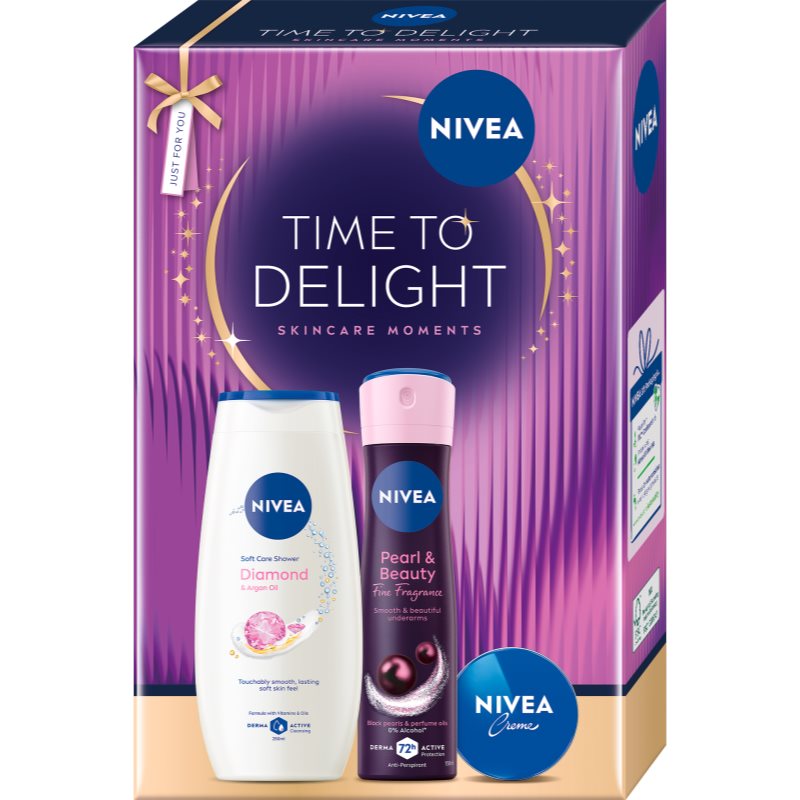 NIVEA Time to Delight подаръчен комплект за тяло