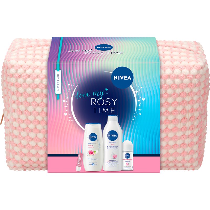 NIVEA Rosy Time Geschenkset zum nähren und Feuchtigkeit spenden