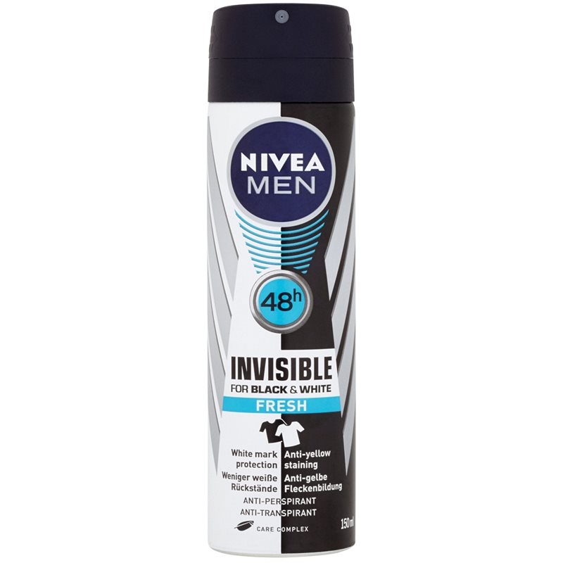 

Nivea Men Invisible Black & White антиперспірант спрей Fresh