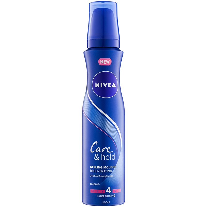 

Nivea Care & Hold відновлююча пінка для волосся екстра сильної фіксації