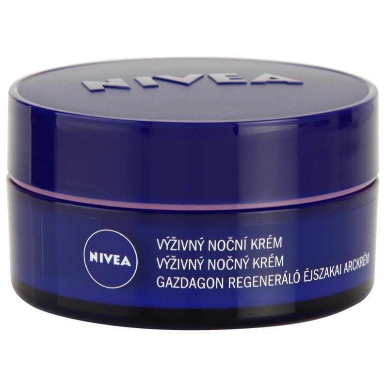 

Nivea Face поживний нічний крем для сухої та чутливої шкіри