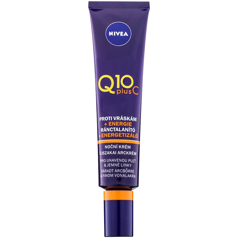 

Nivea Q10 Plus C енергетичний нічний крем проти зморшок