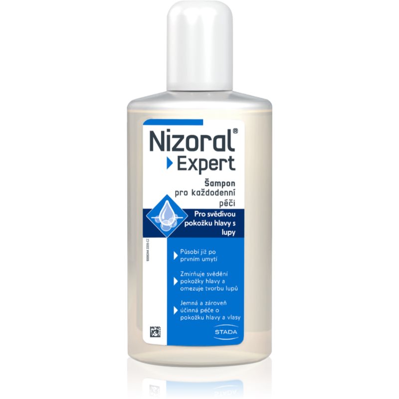 Nizoral Expert делікатний очищуючий шампунь для сухої шкіри голови зі свербінням 200 мл