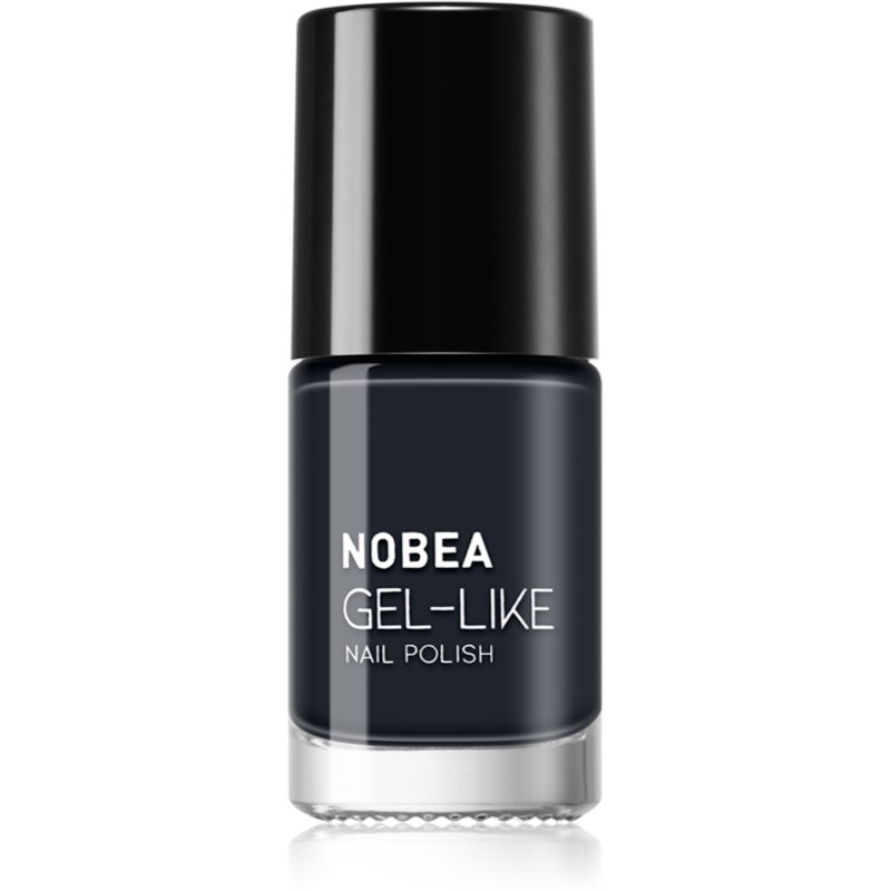 NOBEA Day-to-Day Gel-like Nail Polish лак для нігтів з гелевим ефектом відтінок Blue Depths #N19 6 мл